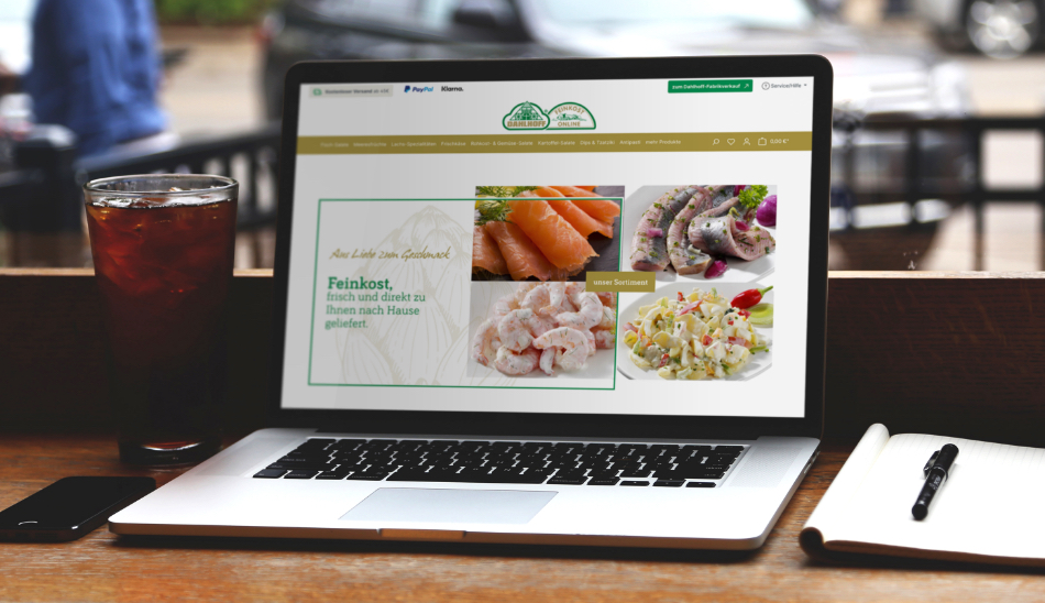 Online-Shop für Dahlhoff Feinkost